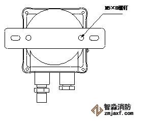  J-SAM-GST9116手動火災(zāi)報警按鈕壁掛安裝圖2