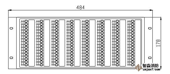 海灣GST-LD-SD128H 總線制操作盤結(jié)構(gòu)特征、安裝與布線